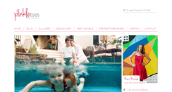 Desktop Screenshot of pinkletoesblogstalker.com